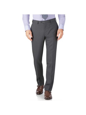 Smart Fit Corporate Trousers - Grey